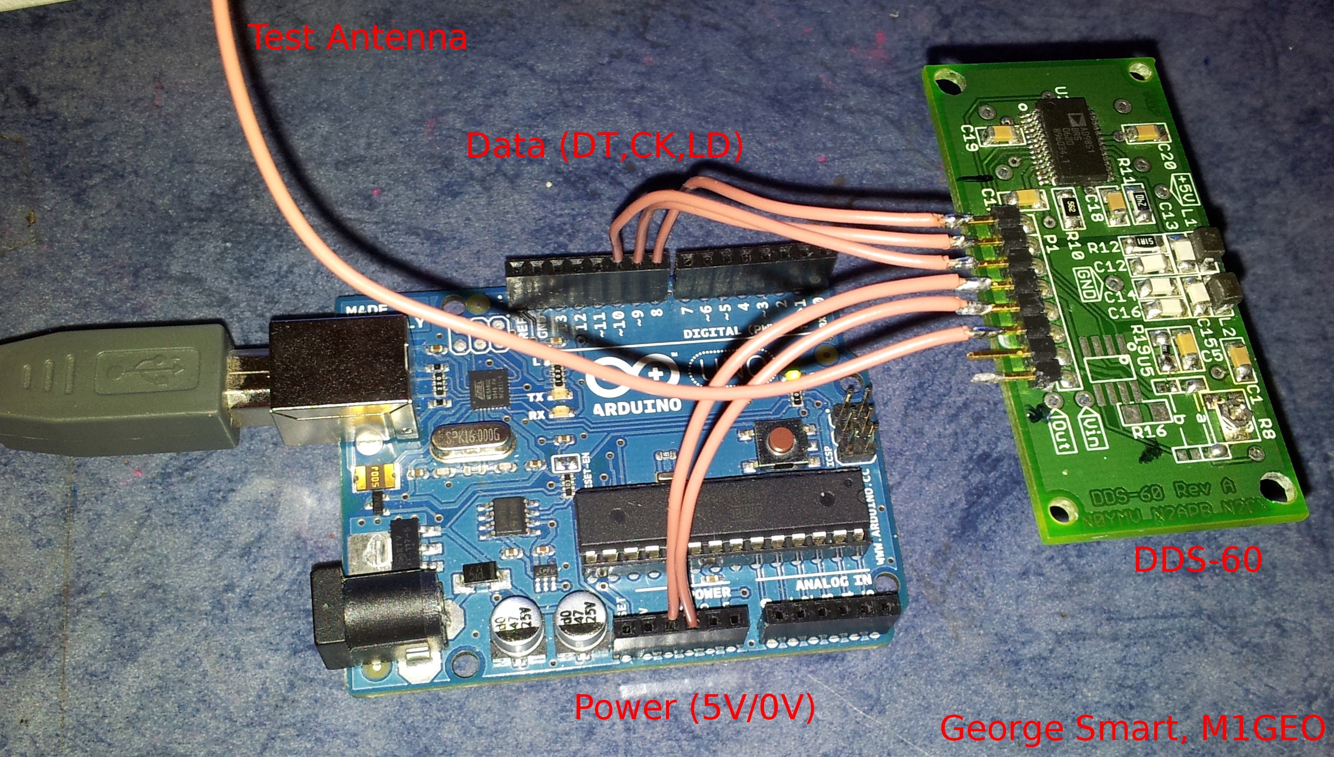 Arduino DDS-60 Configuration