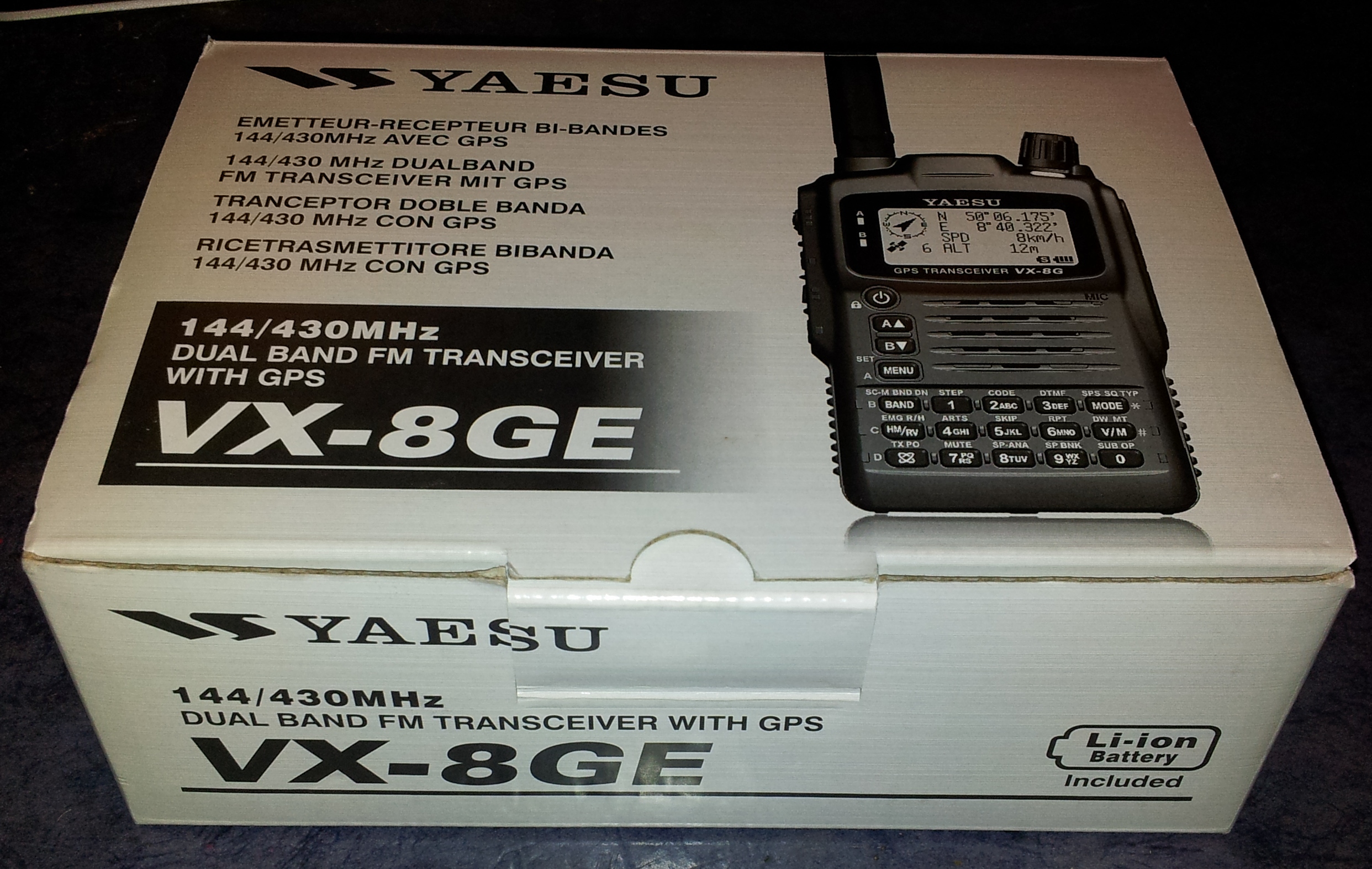 Yaesu VX-8G | George Smart – M1GEO