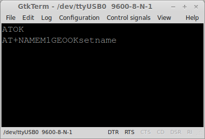 Bluetooth Programming Terminal Configuration