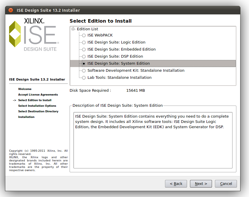 install xilinx ise 14.7 in ubuntu