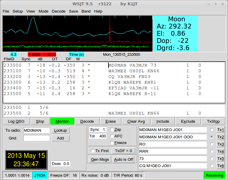 jt65 on 60 meters jt65 on 60 meters